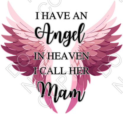 UVDTF 20 Pack of pairs of Angel Memorial Wings (Female Options) (Discounted)