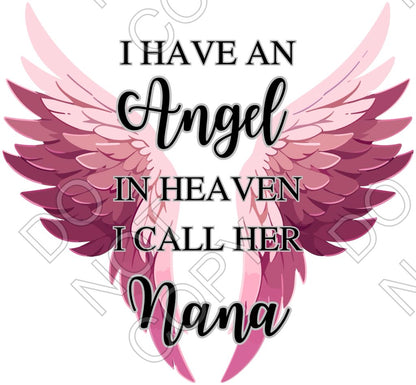 UVDTF 20 Pack of pairs of Angel Memorial Wings (Female Options) (Discounted)
