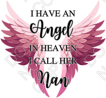UVDTF 20 Pack of pairs of Angel Memorial Wings (Female Options) (Discounted)