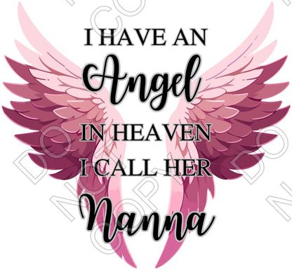 UVDTF 20 Pack of pairs of Angel Memorial Wings (Female Options) (Discounted)