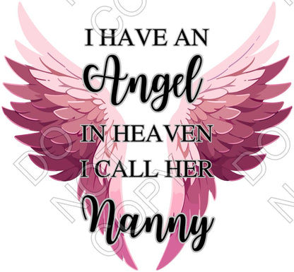 UVDTF 20 Pack of pairs of Angel Memorial Wings (Female Options) (Discounted)