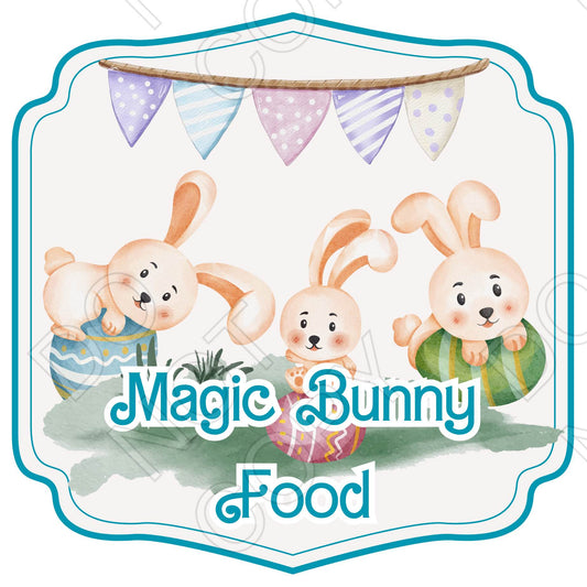 UV-DTF Transfer - Magic Bunny Food Popper