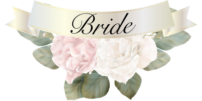 UV-DTF Transfer for  Bridal Party, six styles, 2 sizes