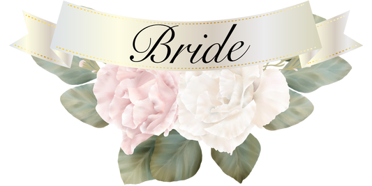 UV-DTF Transfer for  Bridal Party, six styles, 2 sizes