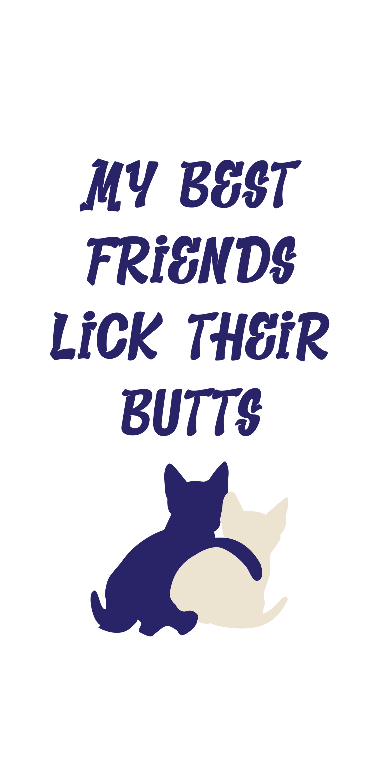 UV-DTF Transfer - Motel keyring sized UVDTF - Best friends lick......