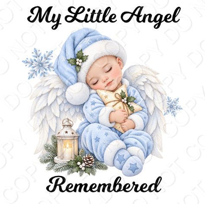 UV-DTF Transfer for Solar Garden Light - My Little Angel Remembered