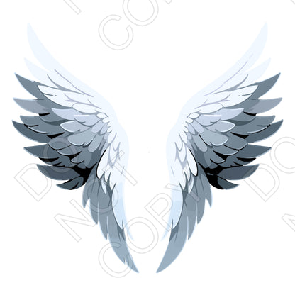 Printed Vinyl - Memorial Wings