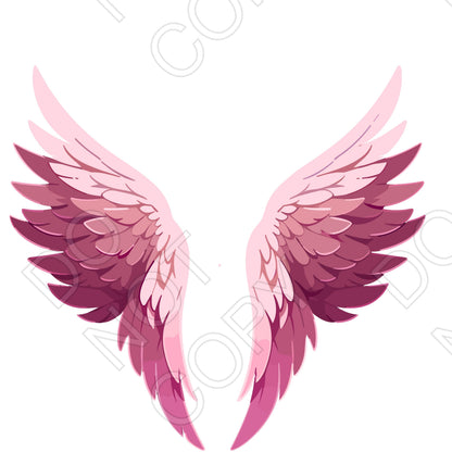 Printed Vinyl - Memorial Wings