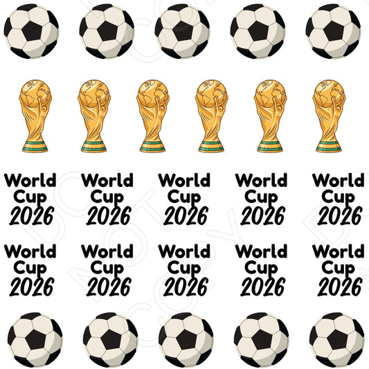 DTF Transfer - World Cup 2026 Sheet