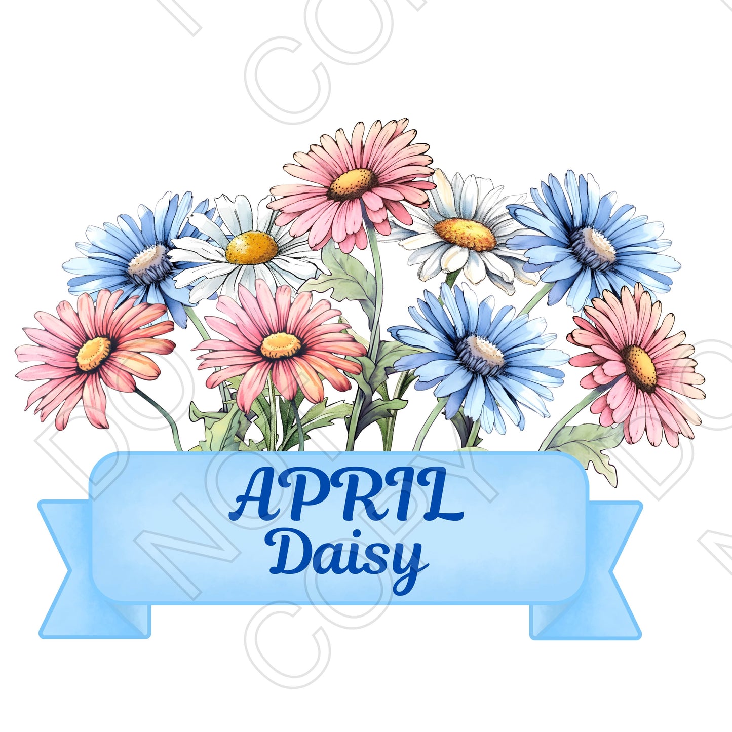 UV-DTF Transfer - Birth Month Flowers