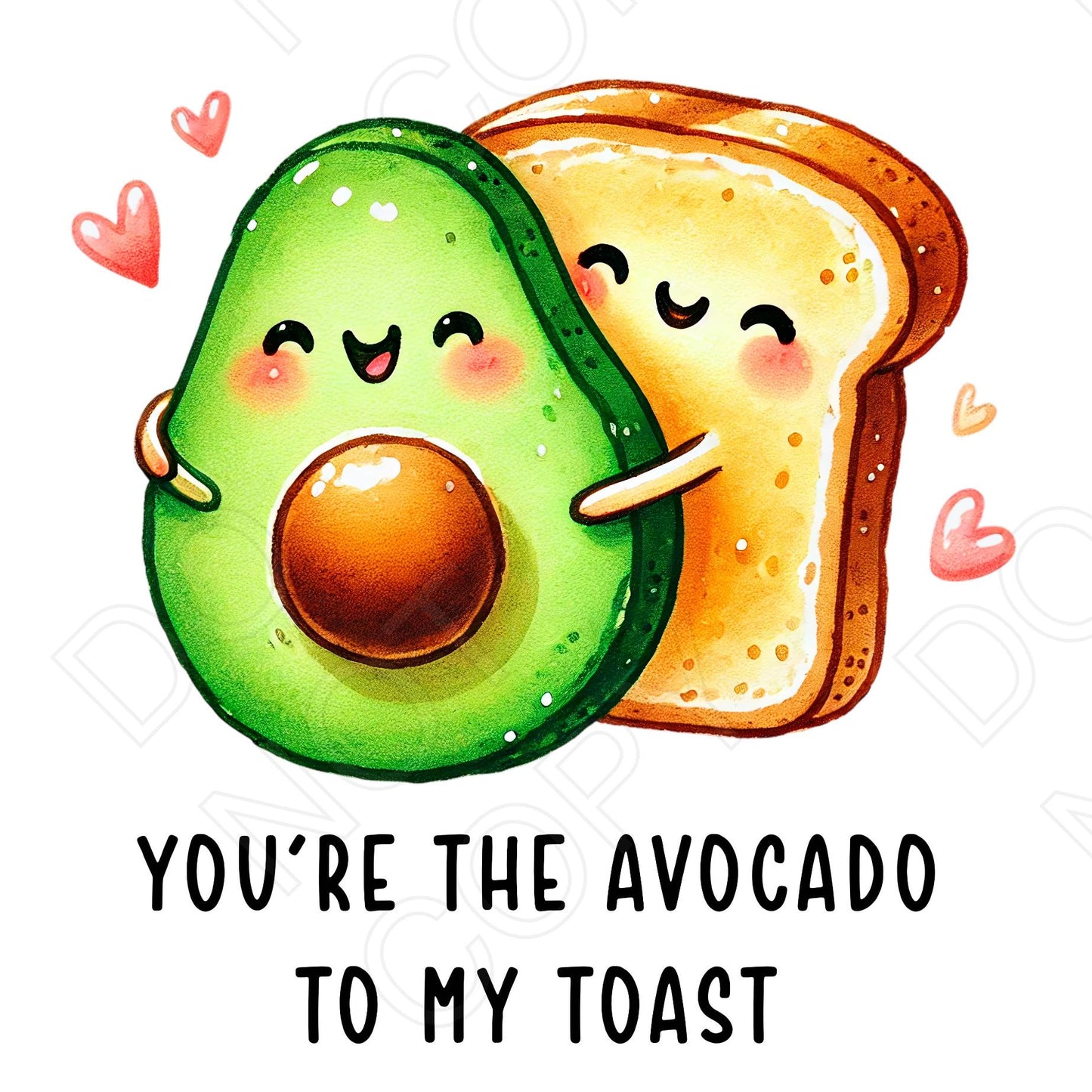 UVDTF Transfer - Valentines Cute Duo Designs