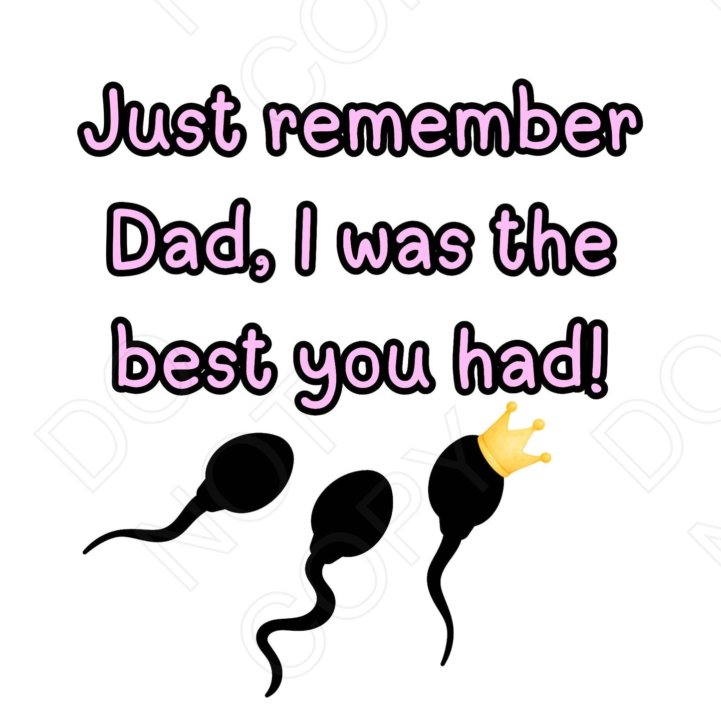 UVDTF Transfer - Fathers Day Best Funny Transfer