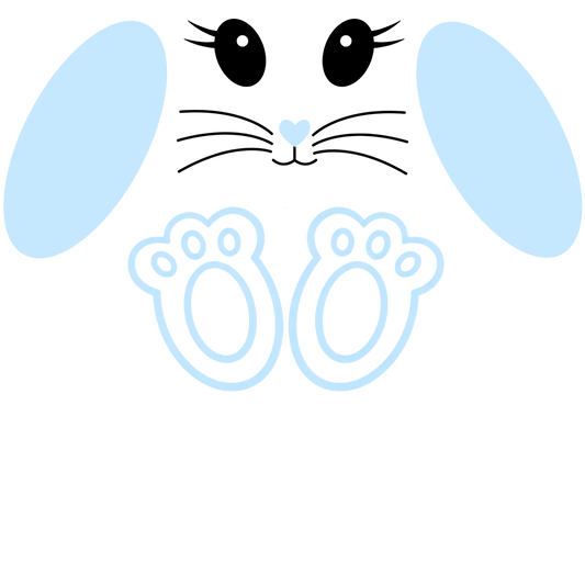 UV-DTF Transfer - Easter Bunny Details