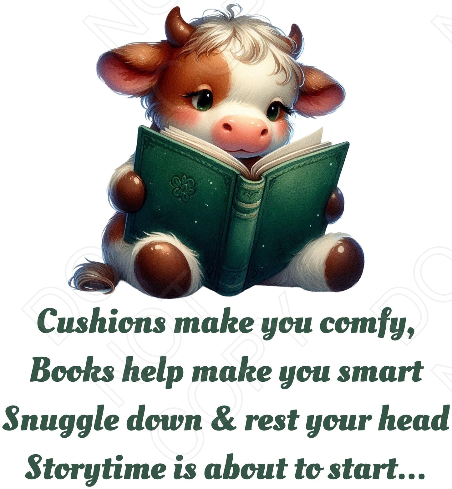 DTF Transfer - Story Time Animal Cushion Covers