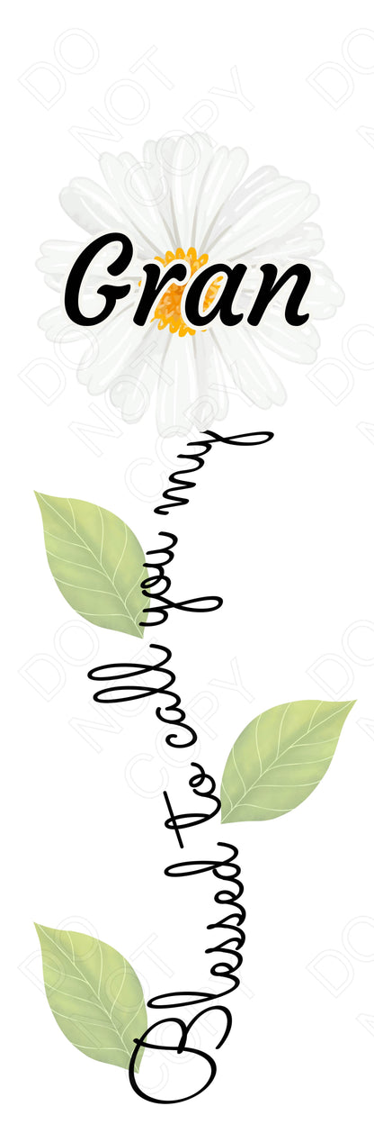 Digital Download - Mixed Blessed Flower Designs (Each colour and Name) - Set of 45