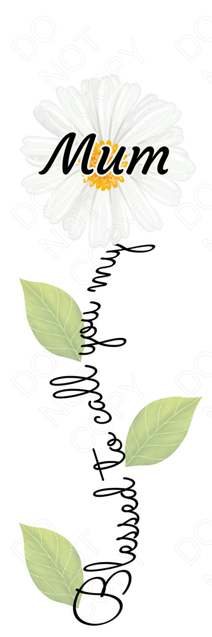 Digital Download - Mixed Blessed Flower Designs (Each colour and Name) - Set of 45