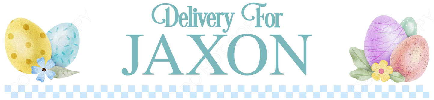 UV-DTF Transfer - Easter Box Design for Ikea Knagglig Crates (Bespoke)