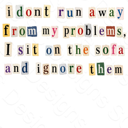 UV-DTF Transfer - Humorous Ransom Notes