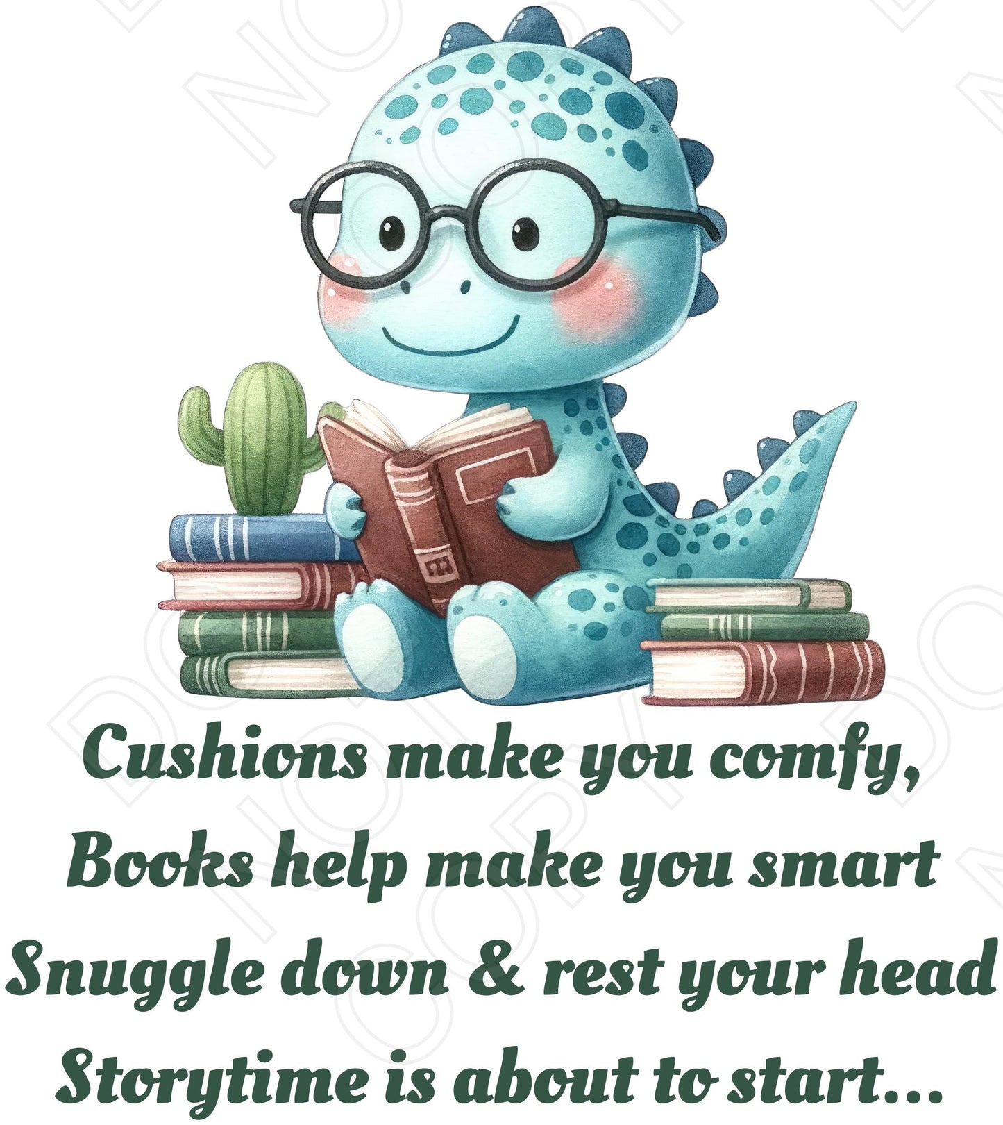 DTF Transfer - Story Time Animal Cushion Covers