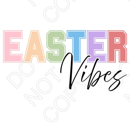UV-DTF Transfer - Pastel Spring/Easter Vibes