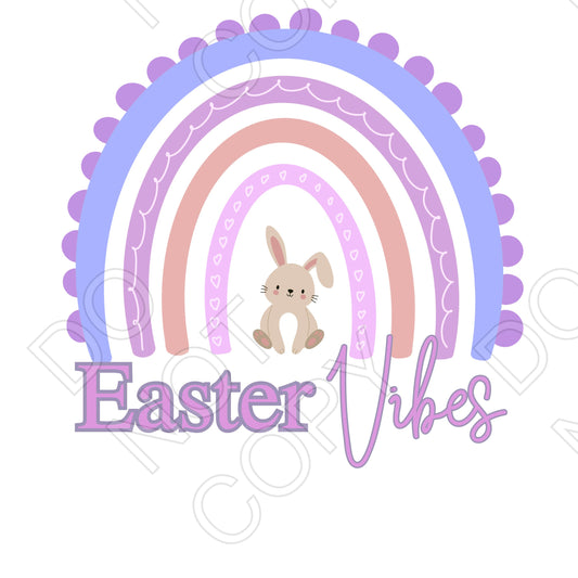 UV-DTF Transfer -  (Easter Vibes Rainbow)