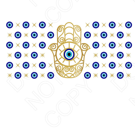 UVDTF Transfer - Evil Eye (Cup Wrap)