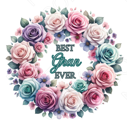 UVDTF Transfer - Flower Ring Best Ever