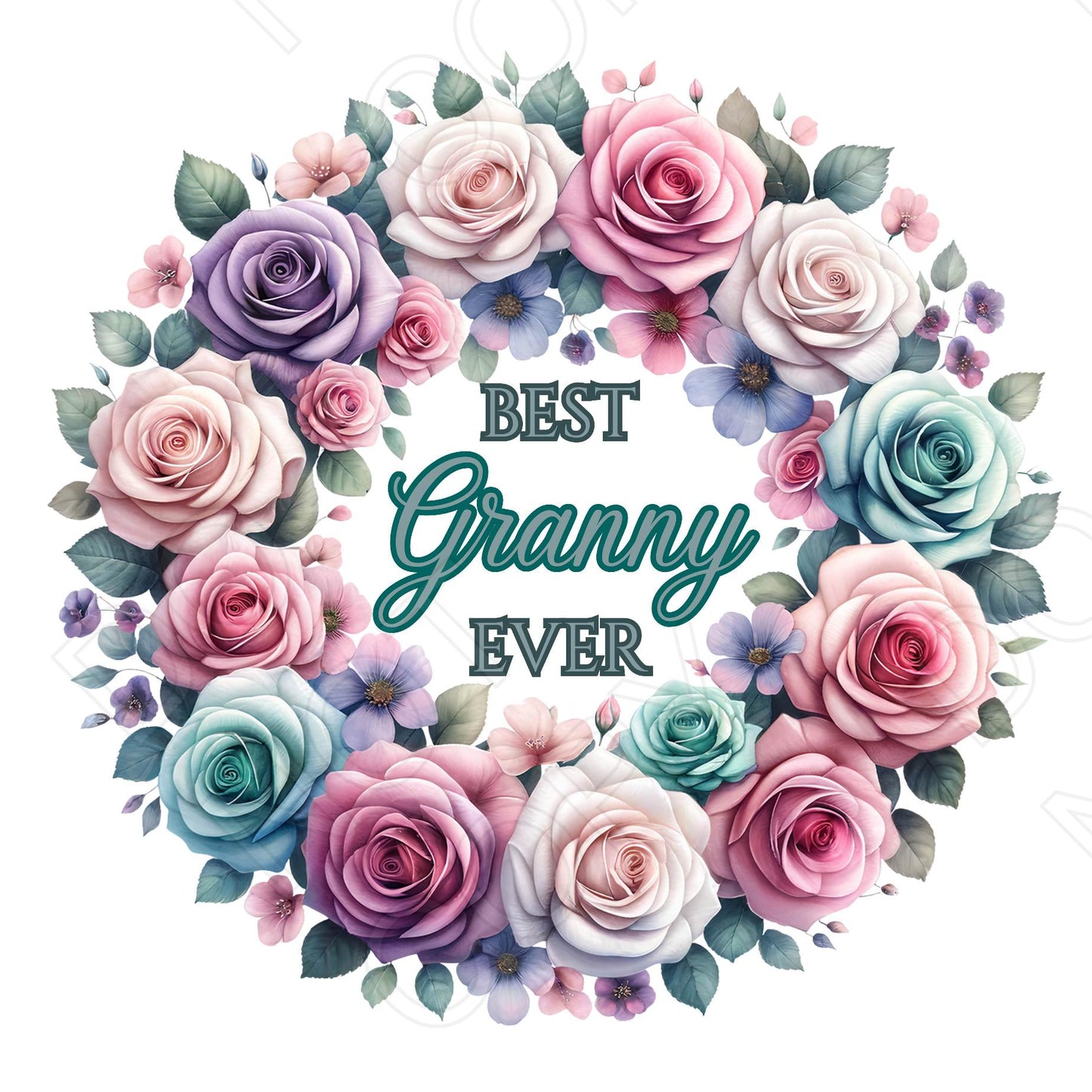 UVDTF Transfer - Flower Ring Best Ever