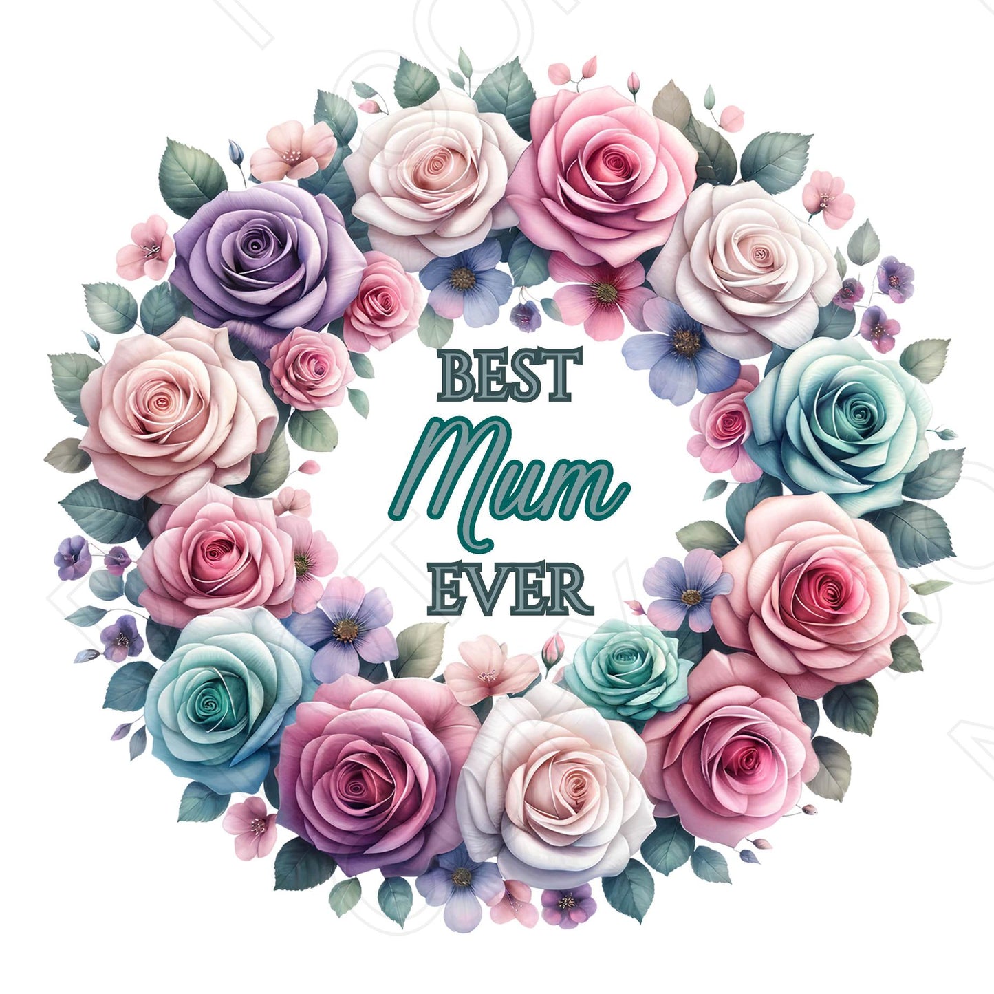 UVDTF Transfer - Flower Ring Best Ever