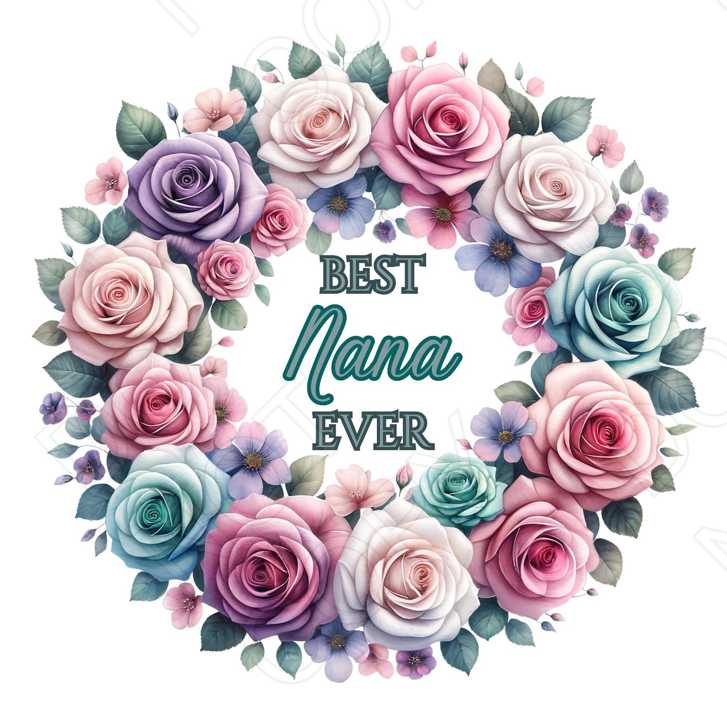 UVDTF Transfer - Flower Ring Best Ever