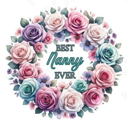 UVDTF Transfer - Flower Ring Best Ever