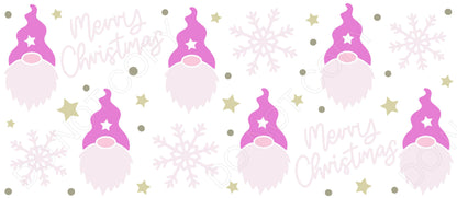 UV-DTF Cup Wrap - Gonk Santa Merry Christmas
