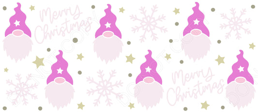 UV-DTF Cup Wrap - Gonk Santa Merry Christmas