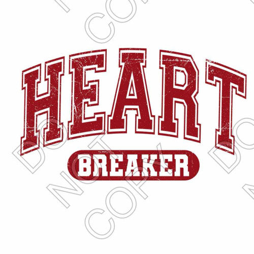 DTF Transfer - Heart Breaker