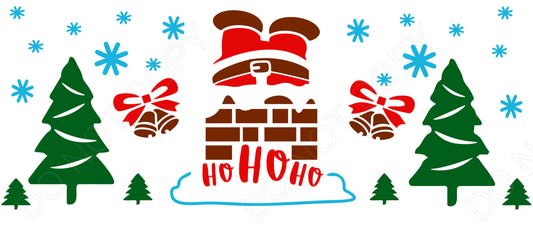 UV-DTF Cup Wrap - Ho Ho Ho!