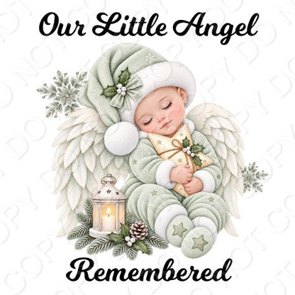 UV-DTF Transfer for Solar Garden Light - Our Little Angel Remembered