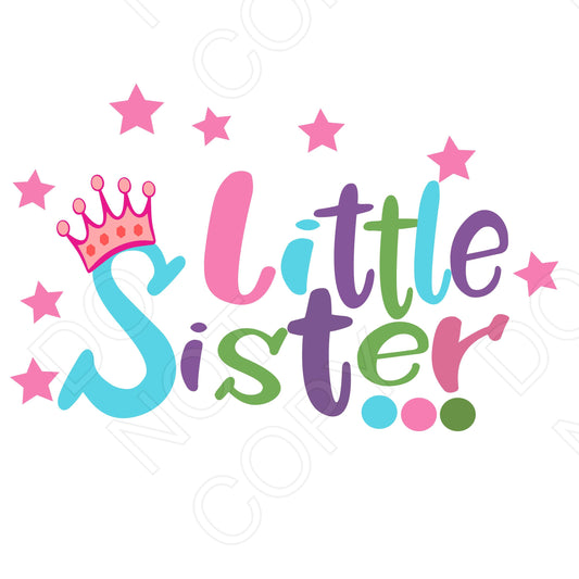DTF Transfer - Promoted to Big Sister/Little Sister