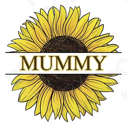 UV-DTF Transfer - Personalisable Sunflower (Bespoke)