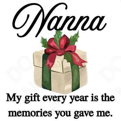 UV-DTF Transfer - My Gift is Your Memories