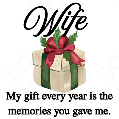 UV-DTF Transfer - My Gift is Your Memories