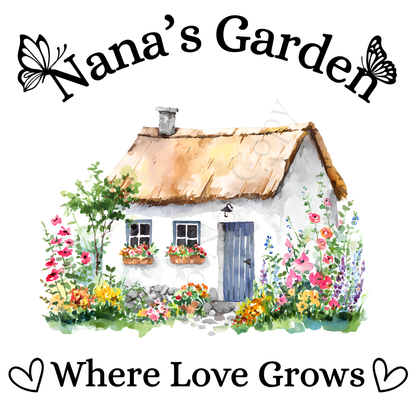 Digital Download - Beautiful Family Garden Cottage - Set of 10