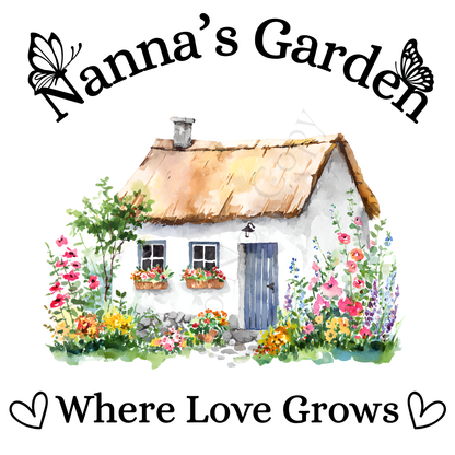 Digital Download - Beautiful Family Garden Cottage - Set of 10