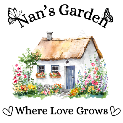 Digital Download - Beautiful Family Garden Cottage - Set of 10