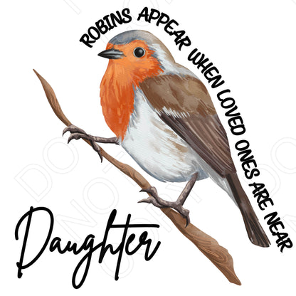 UV-DTF Transfer - Shaped Robin