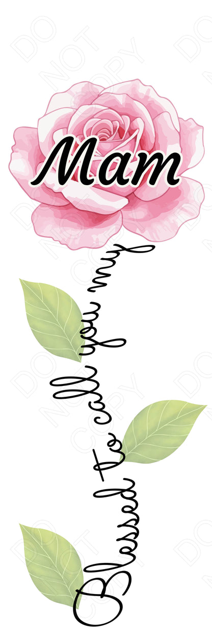 Digital Download - Mixed Blessed Flower Designs (Each colour and Name) - Set of 45