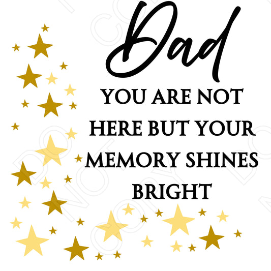 UV-DTF Transfer - Your Memory Shines Bright