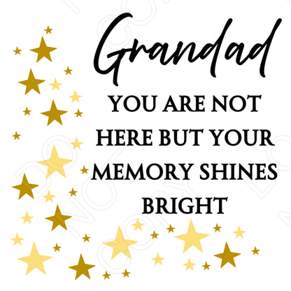UV-DTF Transfer - Your Memory Shines Bright
