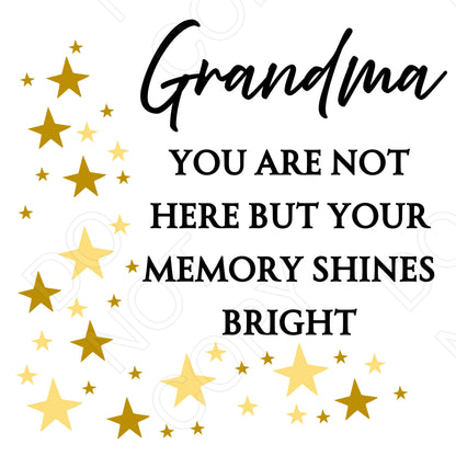 UV-DTF Transfer - Your Memory Shines Bright