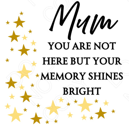 UV-DTF Transfer - Your Memory Shines Bright