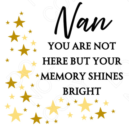 UV-DTF Transfer - Your Memory Shines Bright